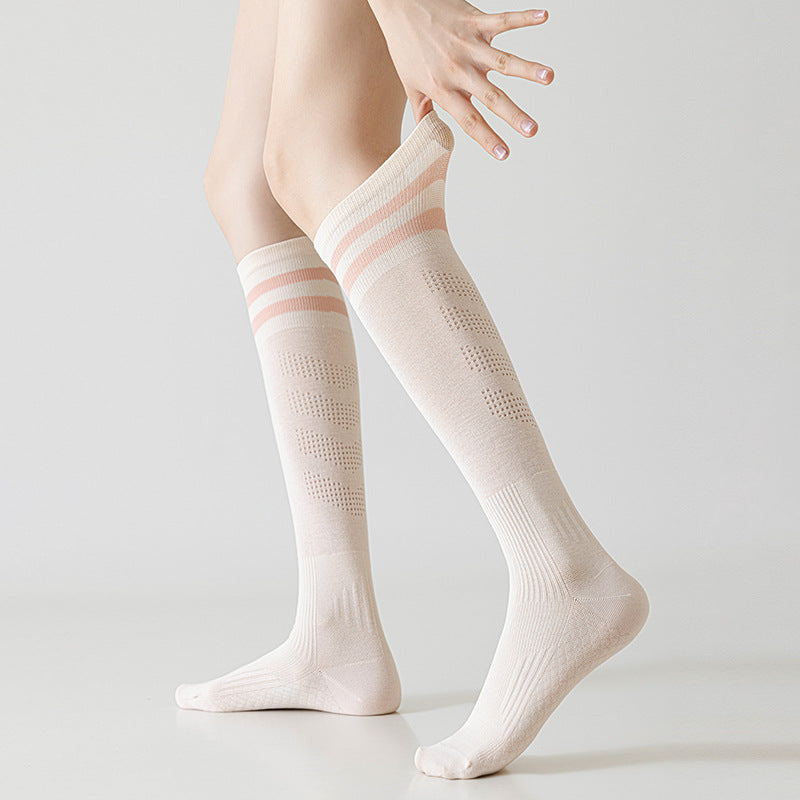 Chaussettes athlétiques ultra-mince, légèrement comprimées et respirables