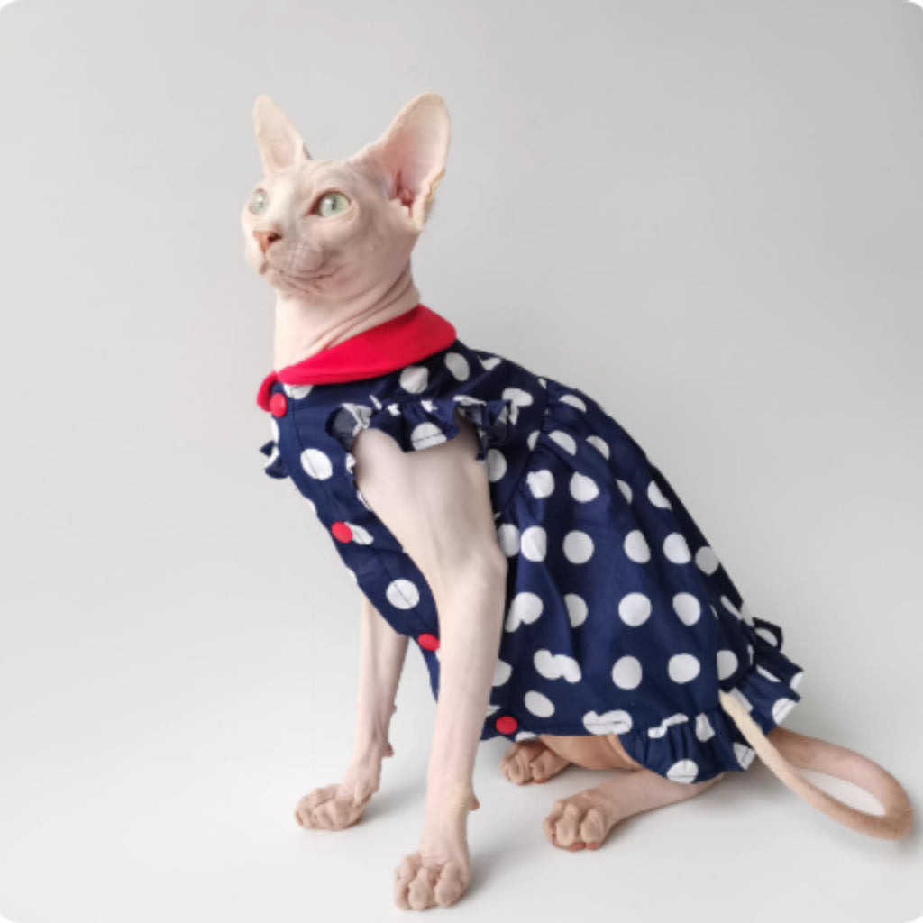 Robe de princesse sans cheveux Cat Devon été mince poupée