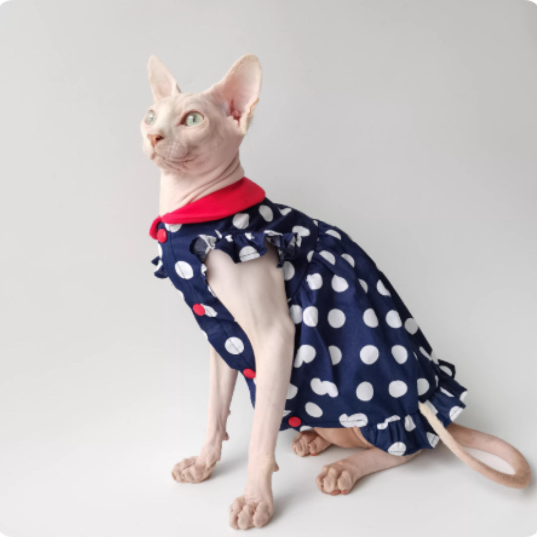 Robe de princesse sans cheveux Cat Devon été mince poupée