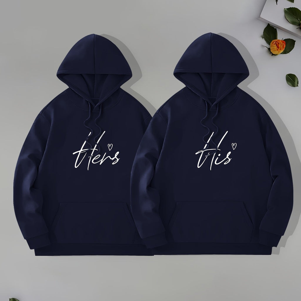 Stylish Casual Loose-fitting Unisex Hoodie pour les couples