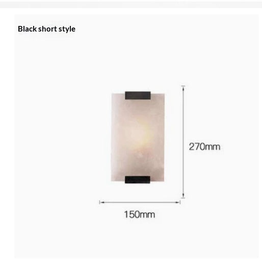 Lampe murale en marbre espagnol pour salon