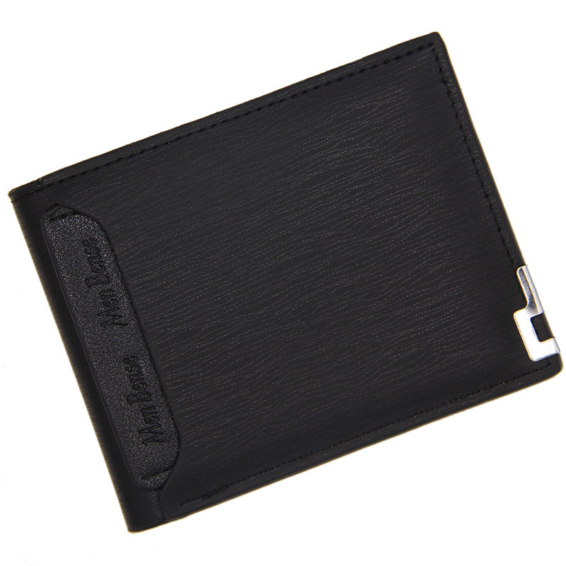 Wallet multifonctionnel à la mode et occasionnel en fer à bord de carte