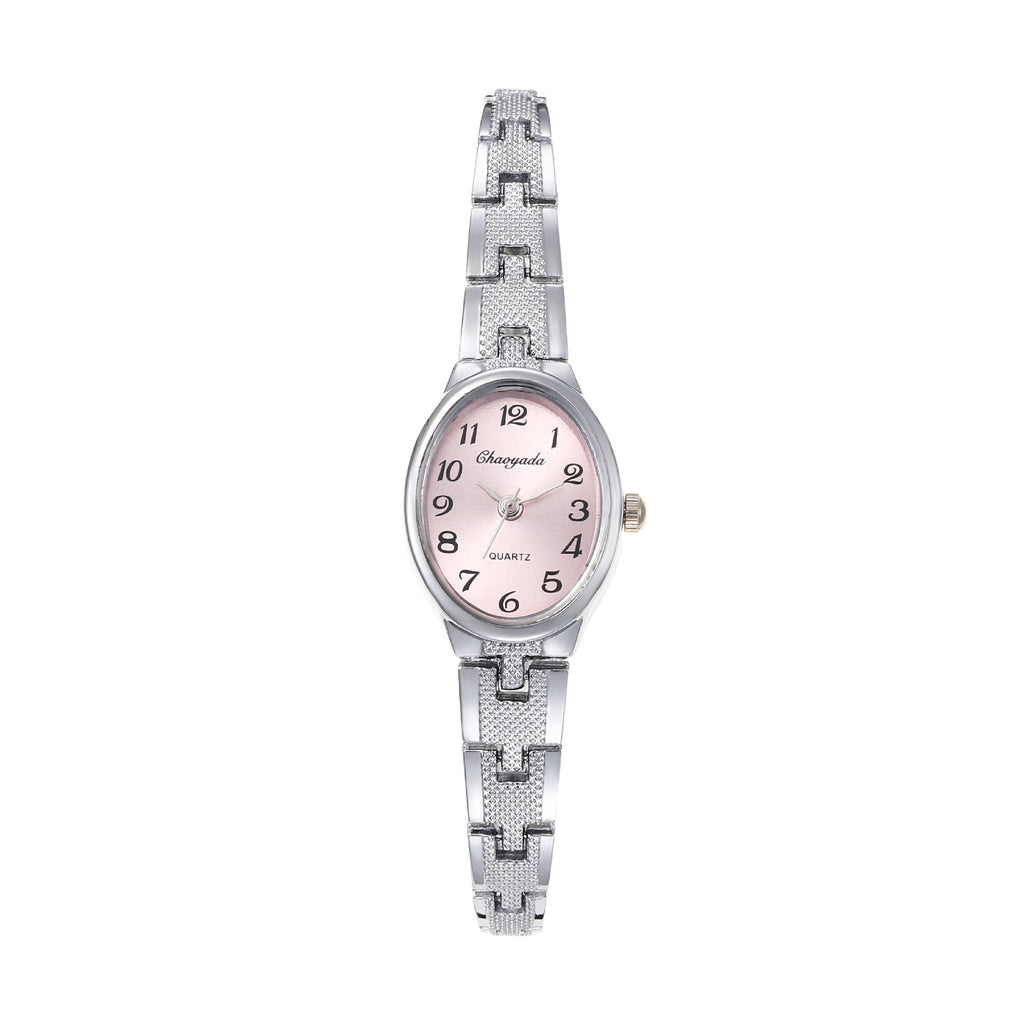 Montre bracelet ovale de style Instagram