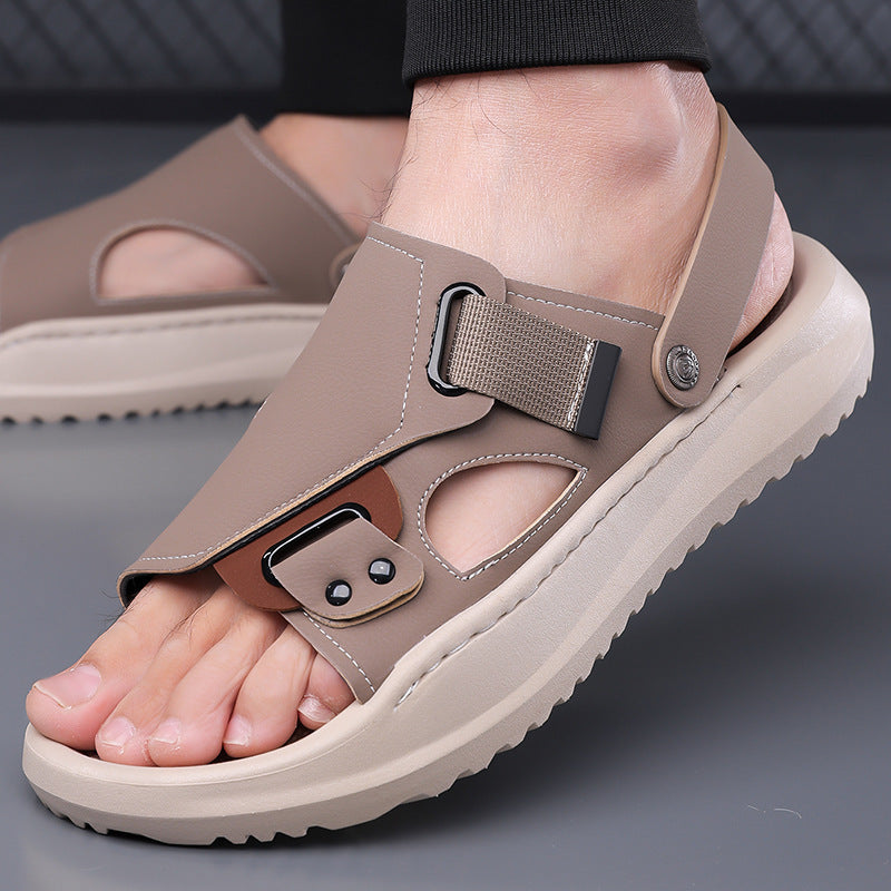 Sandales de taille extra-large pour les hommes Arrivée d'été Soft-soled et Casual