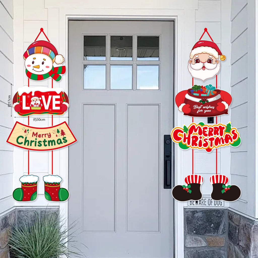 Décorations de Noël porte cintre