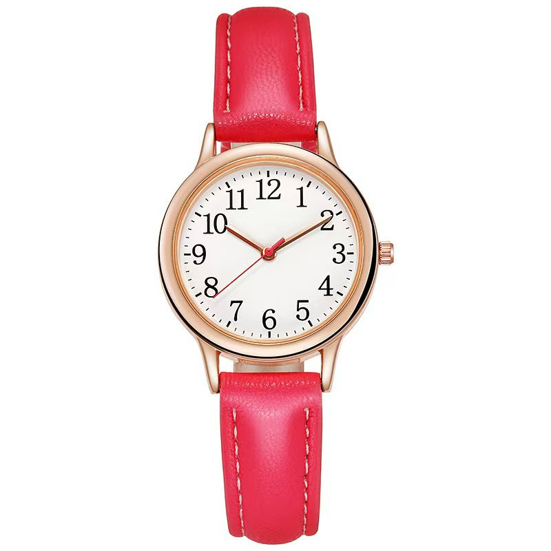 Montre Quartz de mode numérique simple