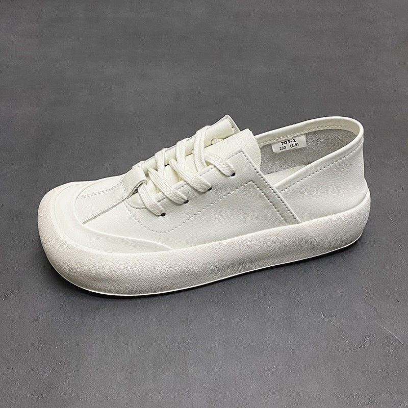 Respirant orteil carré Sneakers de surface douce