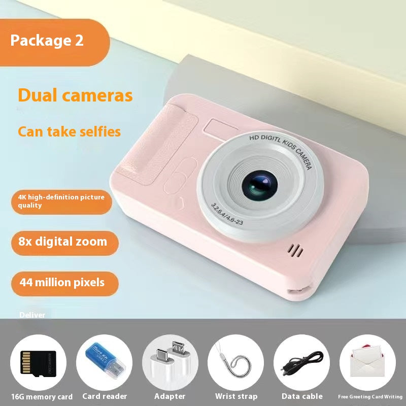 CCD Digital Camera Kindergarten Gifts Digital Camera Student HD Pixel Portable Mobile Phone