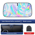 Aire thermique de protection solaire au laser de voiture