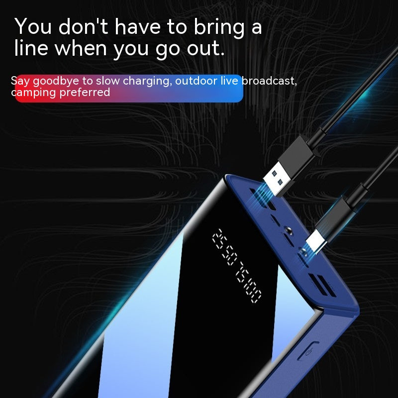 Grande capacité avec 4 lignes Power Bank 50000 MA