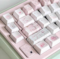 Rose Old Story Keyboard Keycaps Original fait en usine
