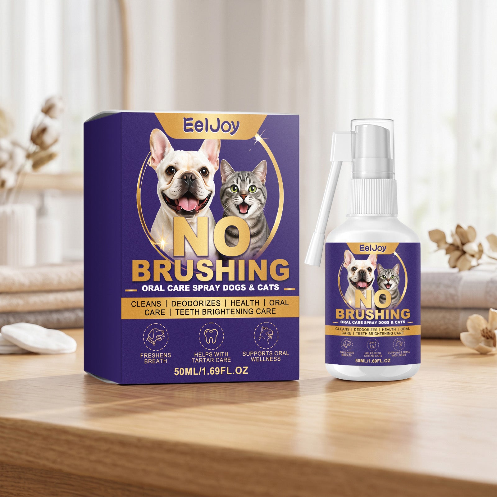 Vaporisateur de nettoyage pour chiens et chats