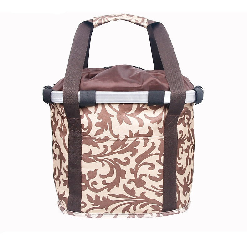 Sac de panier pliant en aluminium en alliage de mode