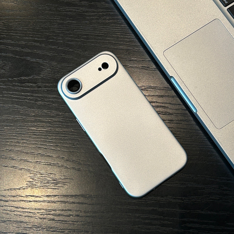 Boîtier magnétique de téléphone mobile abrasif sans glissement en silicone avec objectif