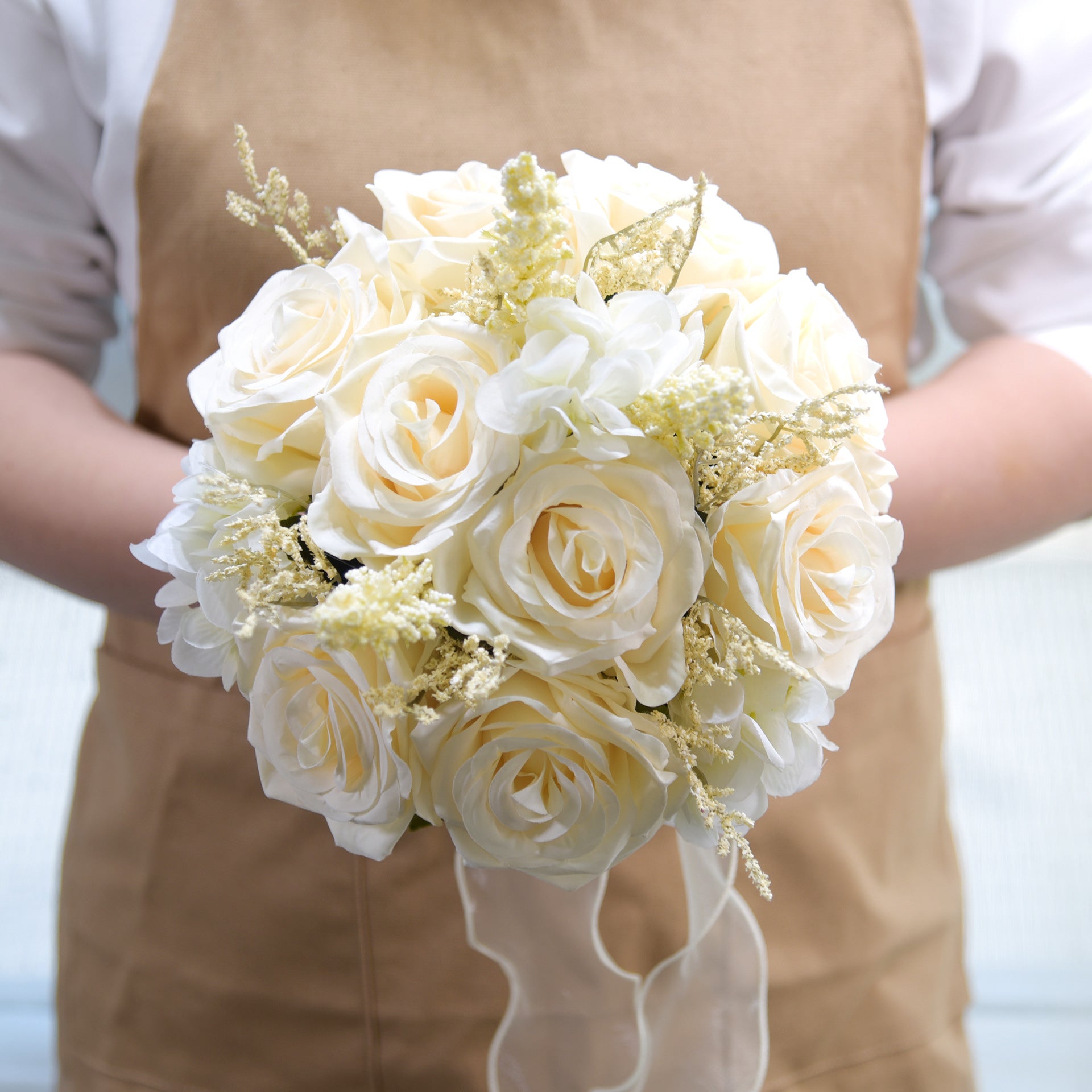 Simulation Outdoor Series Hand Bouquet Photographie Props Mariée Accessoires de mariage
