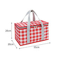 Voyage sac réfrigéré-rouge-1 pièce
