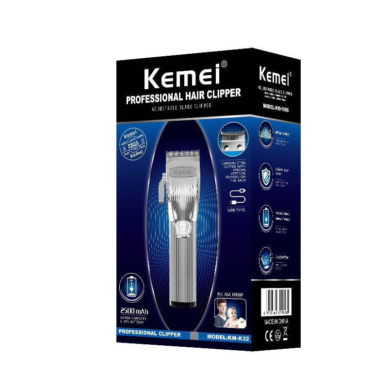 Clipper électrique de réduction de bruit pour tête d'huile carving Salon Clipper cheveux