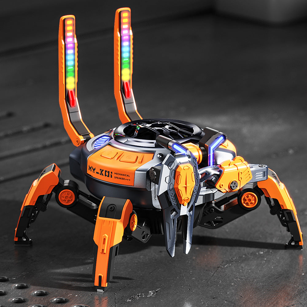 Haut-parleur de crabe mécanique sans fil de vent Bluetooth