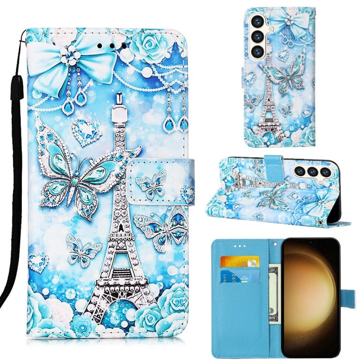 Étui en cuir peint pour téléphone portable