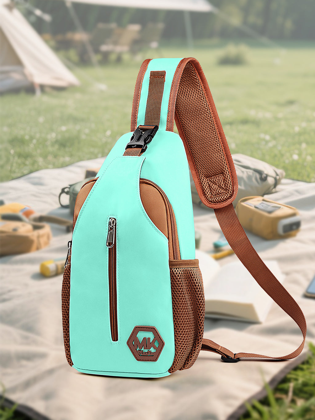 Sac Crossbody résistant à l'usure Sac à la mode de style coréen Outdoor Casual Chest Pack
