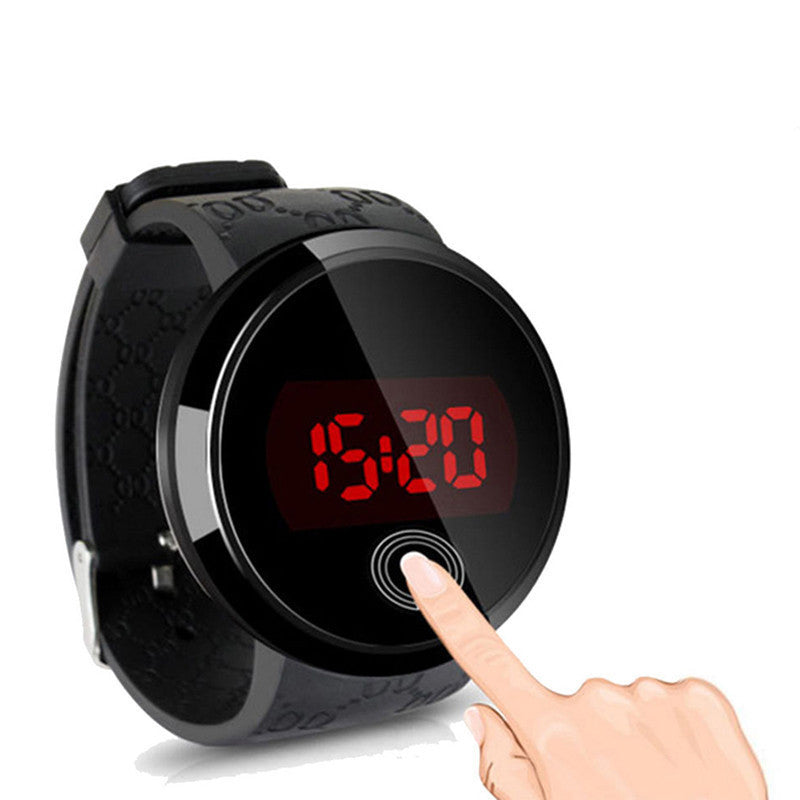Hommes et femmes Couple Sports LED Montre électronique