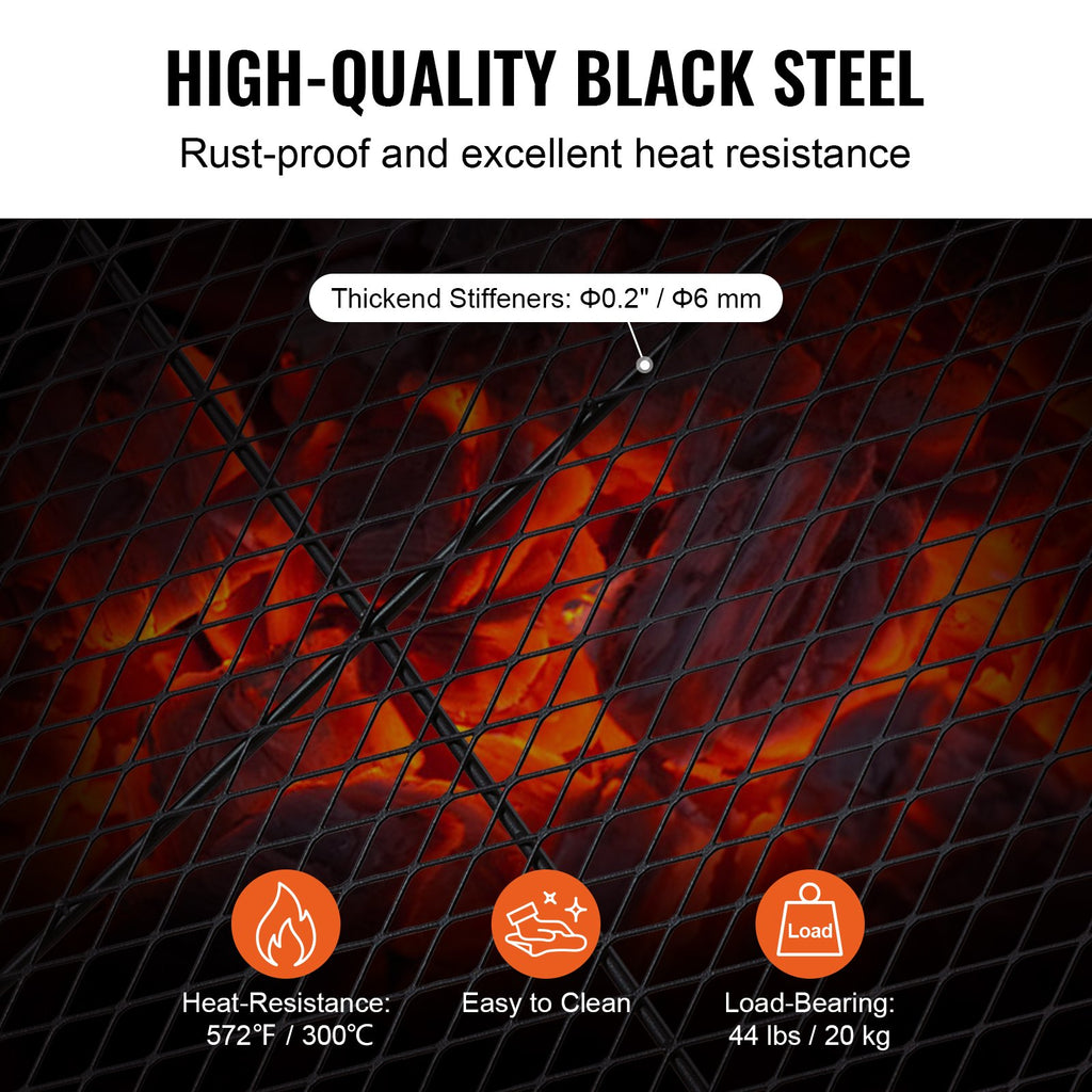 VEVOR X-Marks grille de grille d'incendie
