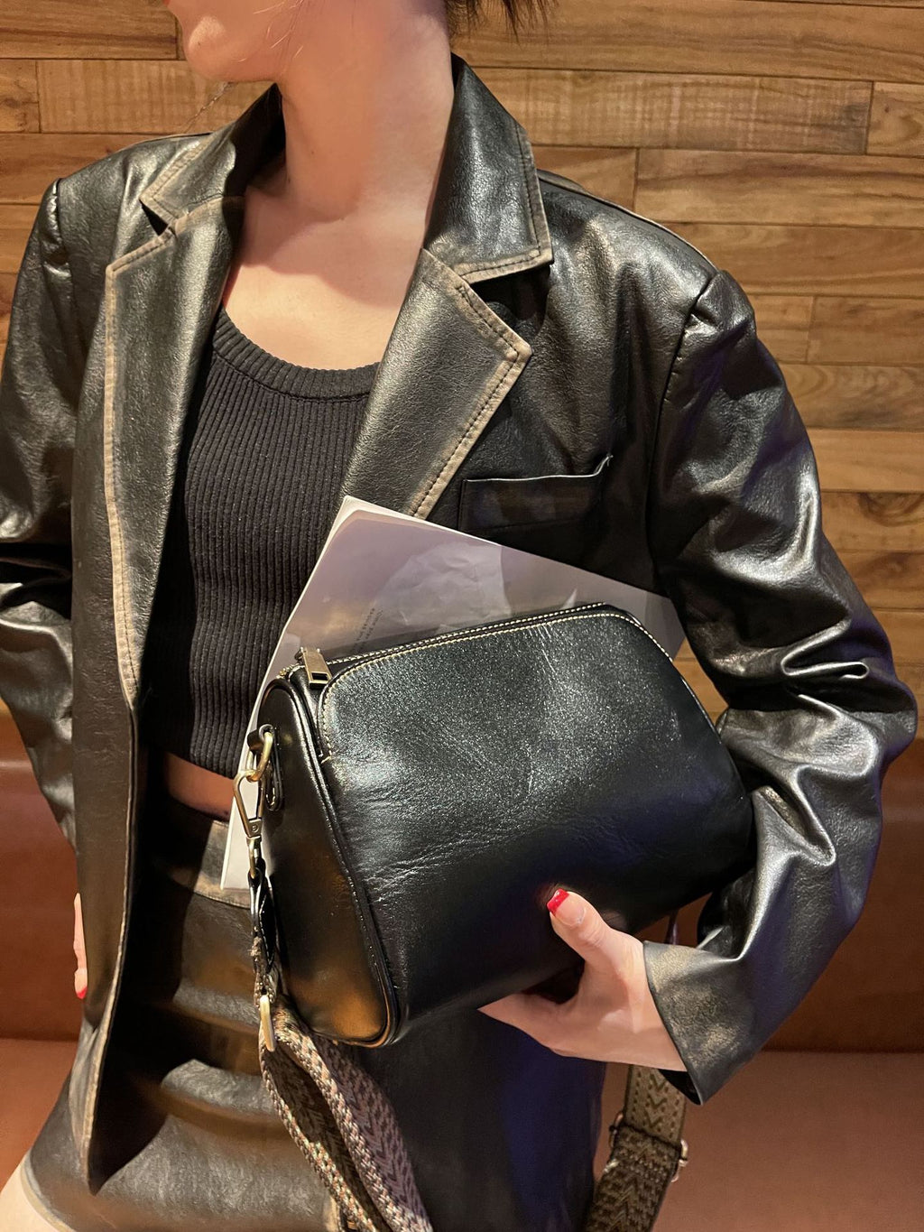 Sac de femme en cuir véritable