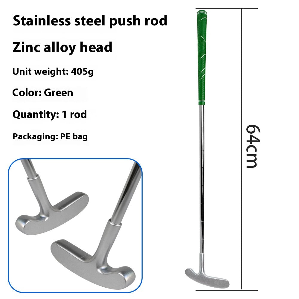 Golf Putting Rod Acier inoxydable Club Manche double face partagée