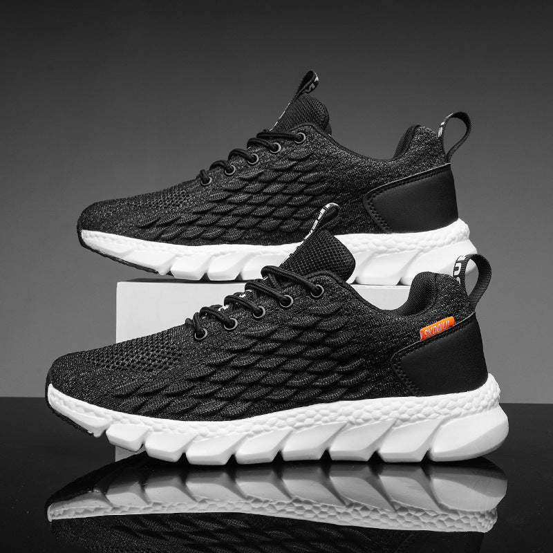 Chaussures simples en tricot volant pour hommes