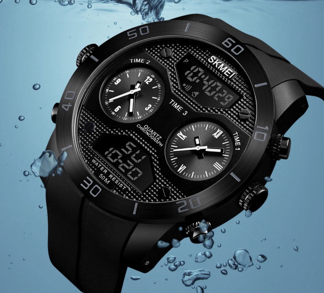 Men's Electronic Watches Waterproof Sports Watches