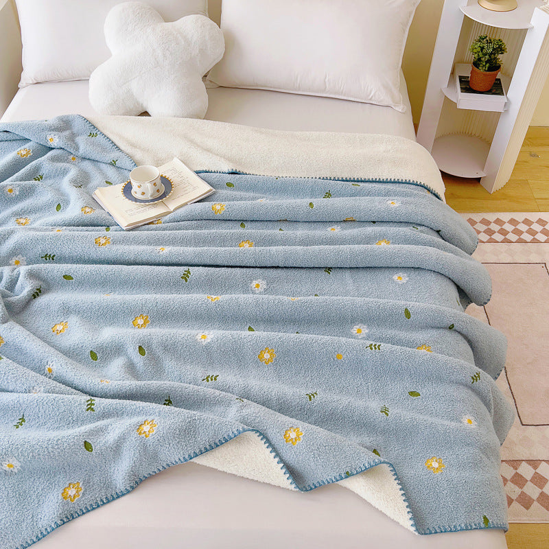 Bureau Nap Multifonctionnel Lambswool Châl Blanket