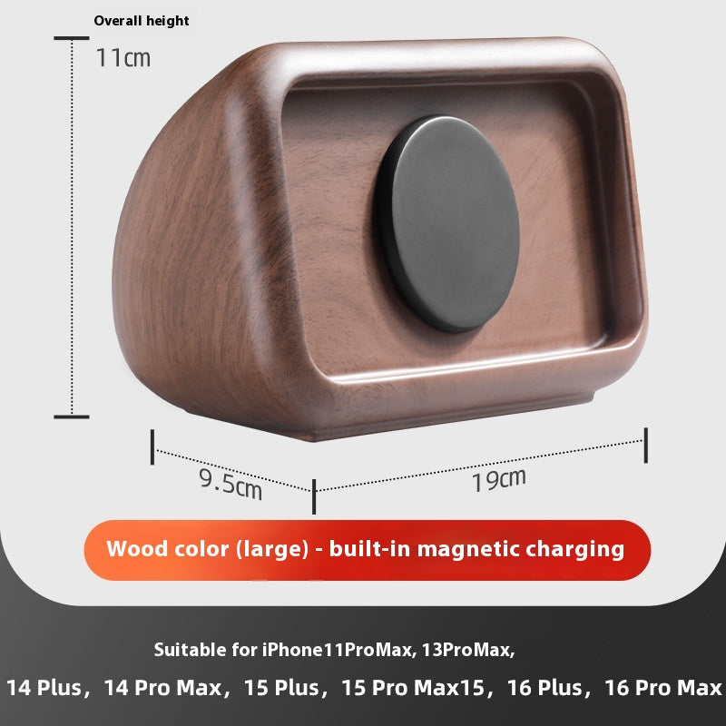 Support de téléphone mobile sans fil magnétique applicable Base de charge de bureau