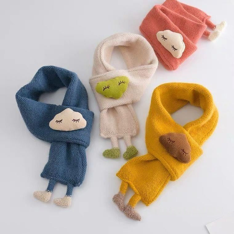 Écharpe pour bébé tricotée souple tout-match