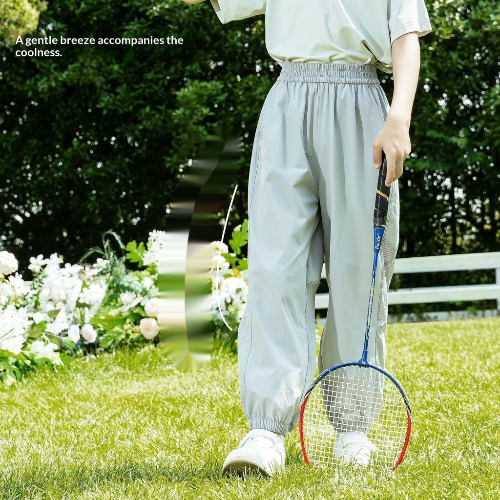 Kids Ice Silk Thin Breathable Mesh Sun-Protection Pants