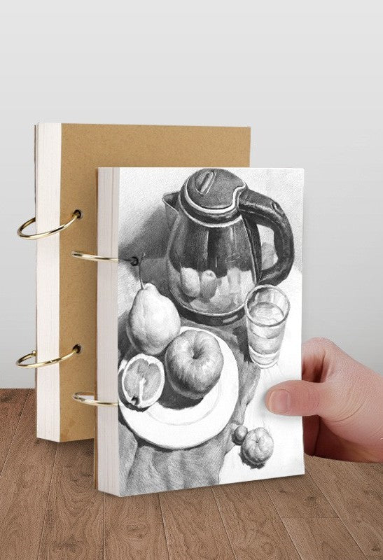 Livre de croquis 8K peint à la main Livre de dessin spécial
