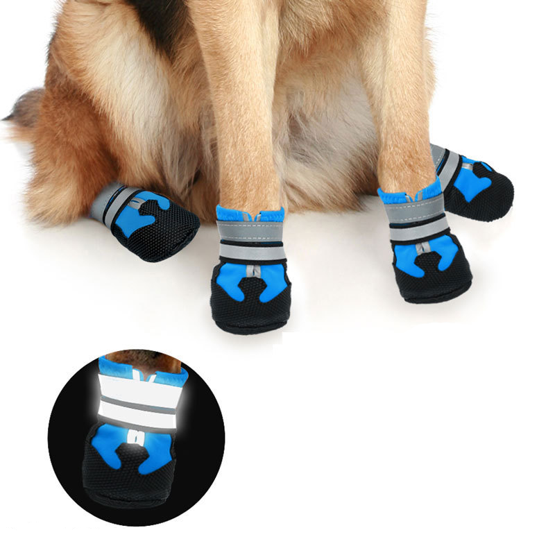 Bottes de chien résistant à l'eau pour chiens de taille moyenne