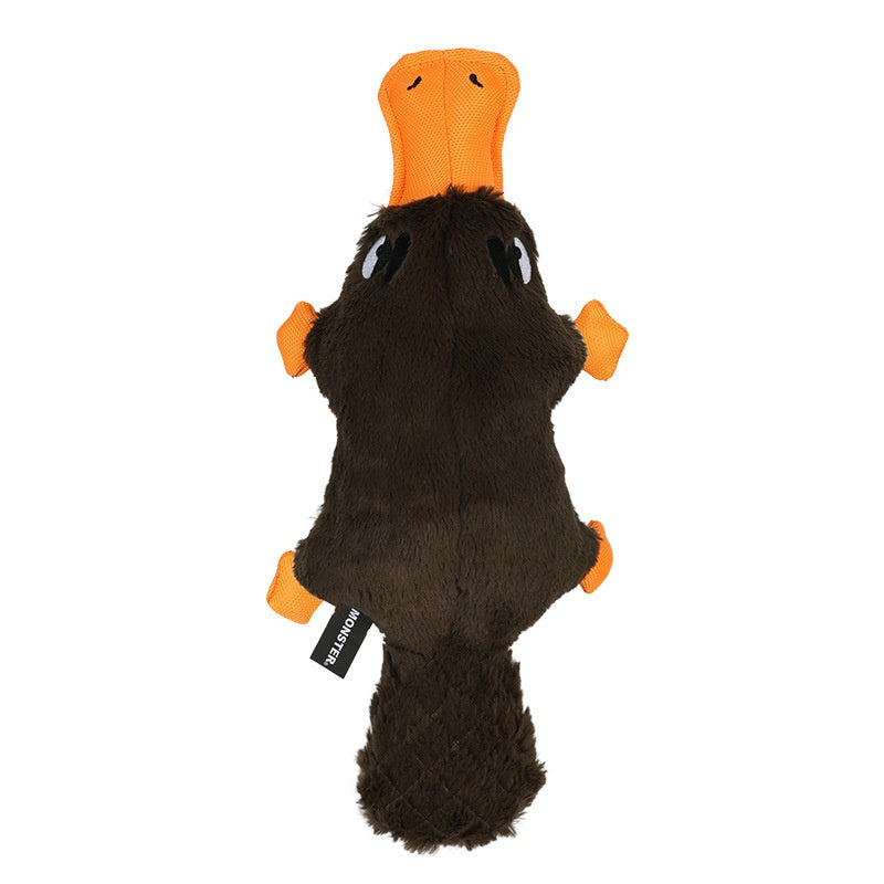 Simulation Platypus peut appeler les chiens en peluche