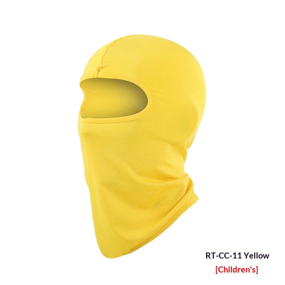 Masque d'équitation en plein air pour enfants Headgear Windproof Sports