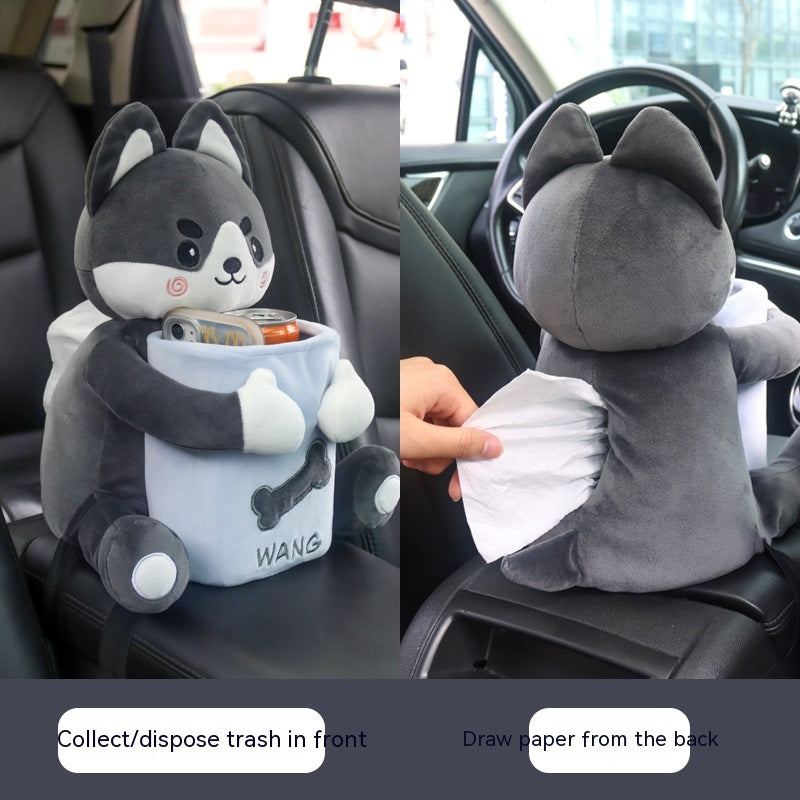 Boîte de tissu de voiture Voiture Créativité Hommes conduite principale Armres Boîte suspendu