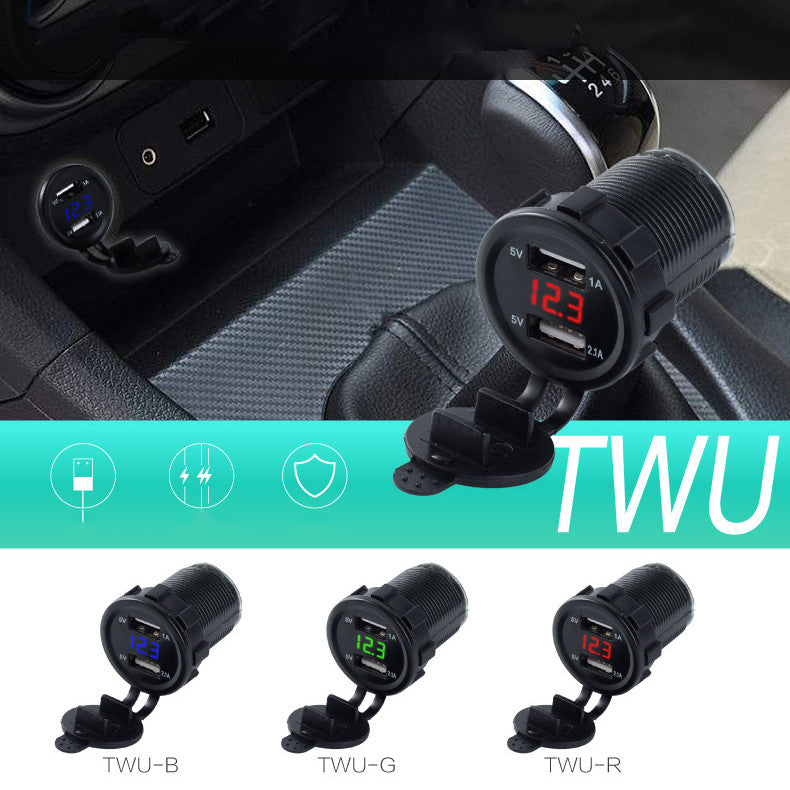 Chargeur de voiture de moto Imperméable Chargeur rapide