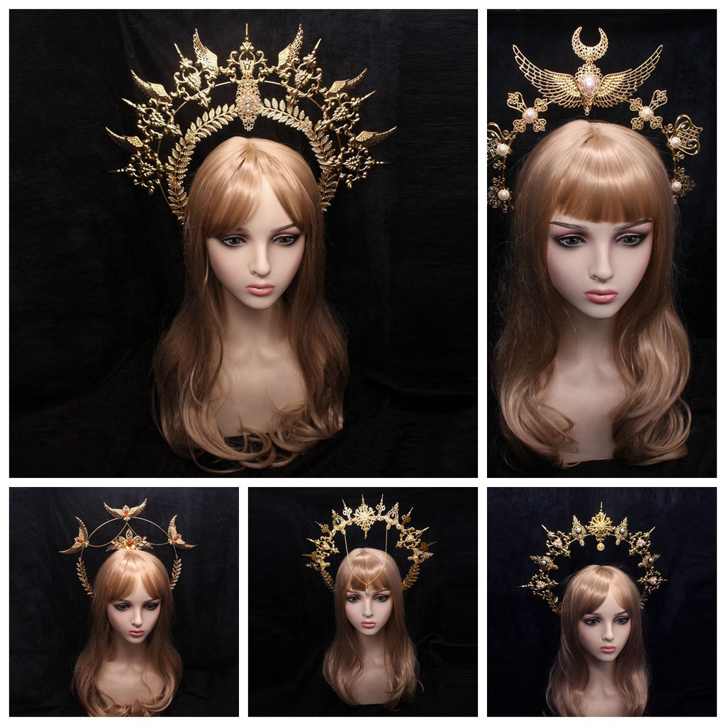 Kit accessoire Sun Crown fait main Fournitures de la Couronne Lolita