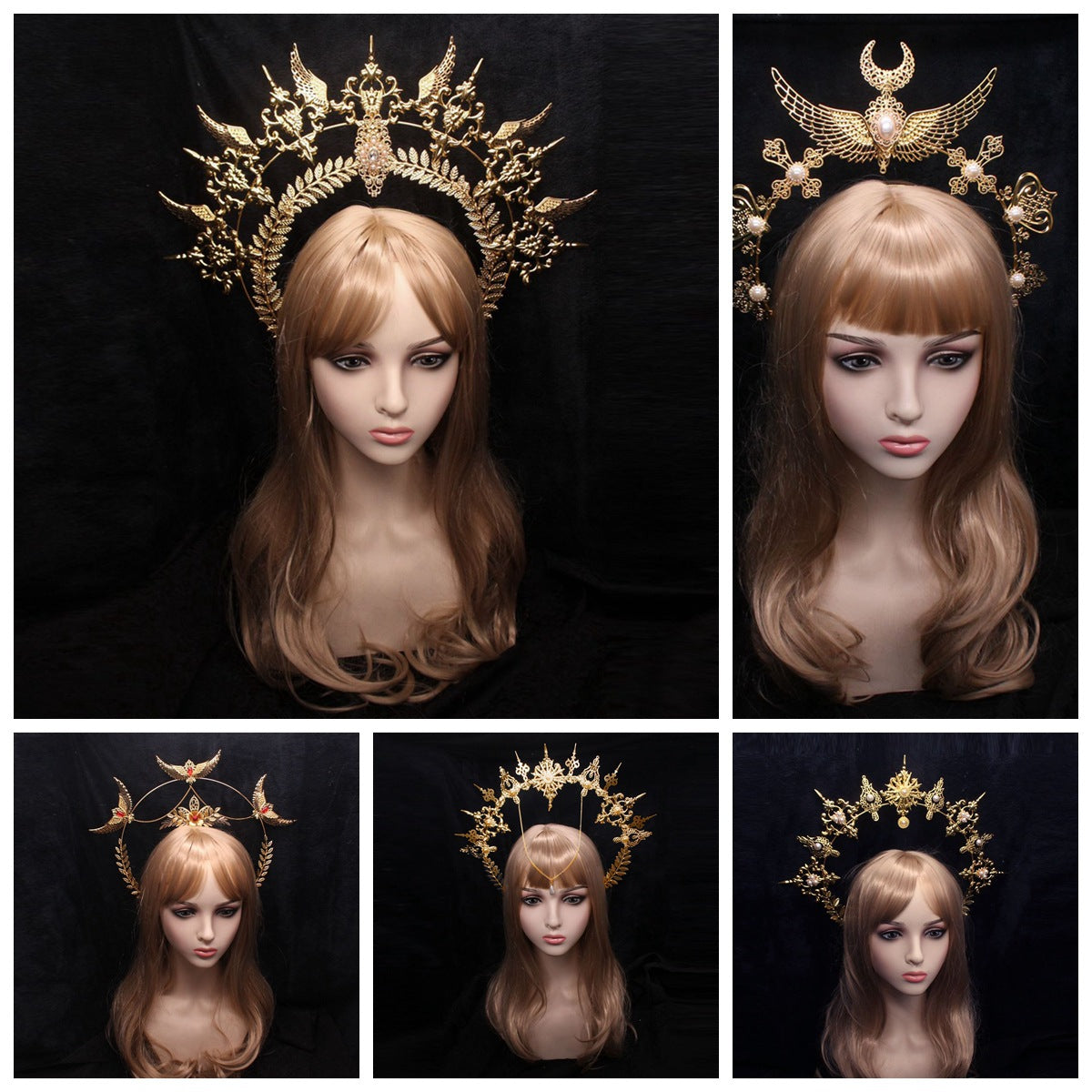 Kit accessoire Sun Crown fait main Fournitures de la Couronne Lolita