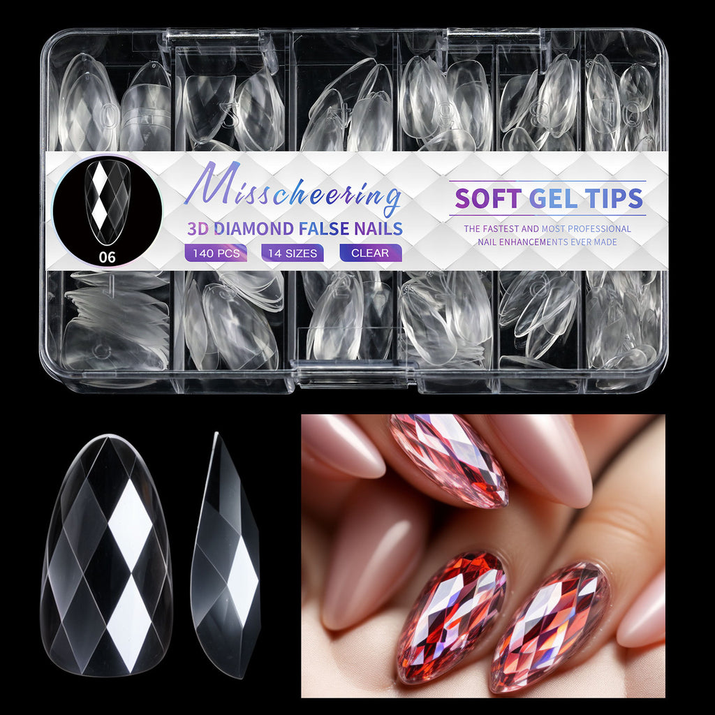 Astuce de façonnage longue en diamant 3D