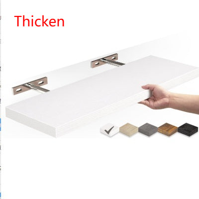 Solid Wood Wall Mounted Storage Shelf