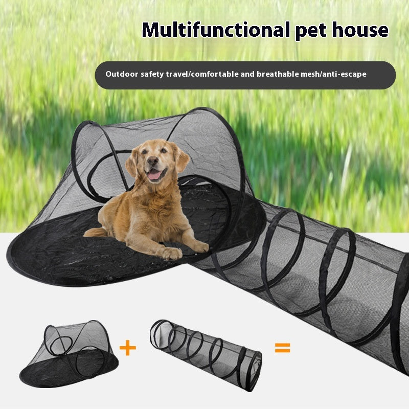 Tunnel pour chats Animaux pliables extérieurs