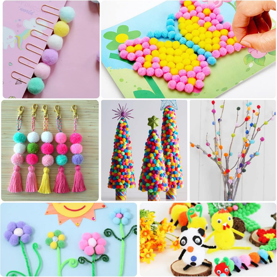 900 Pommes en vrac multicolores Arts et artisanat