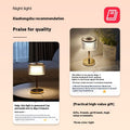 Modern Minimalist Bedside Décorations Creative petite lampe de nuit