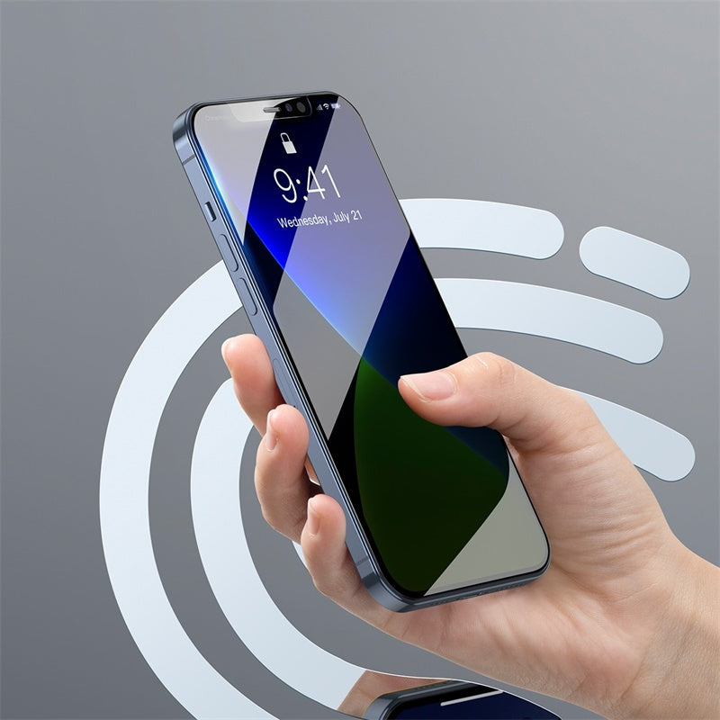 0.3mm Full Glass Privacy Film trempé pour IP 5.4 pouces deux pièces