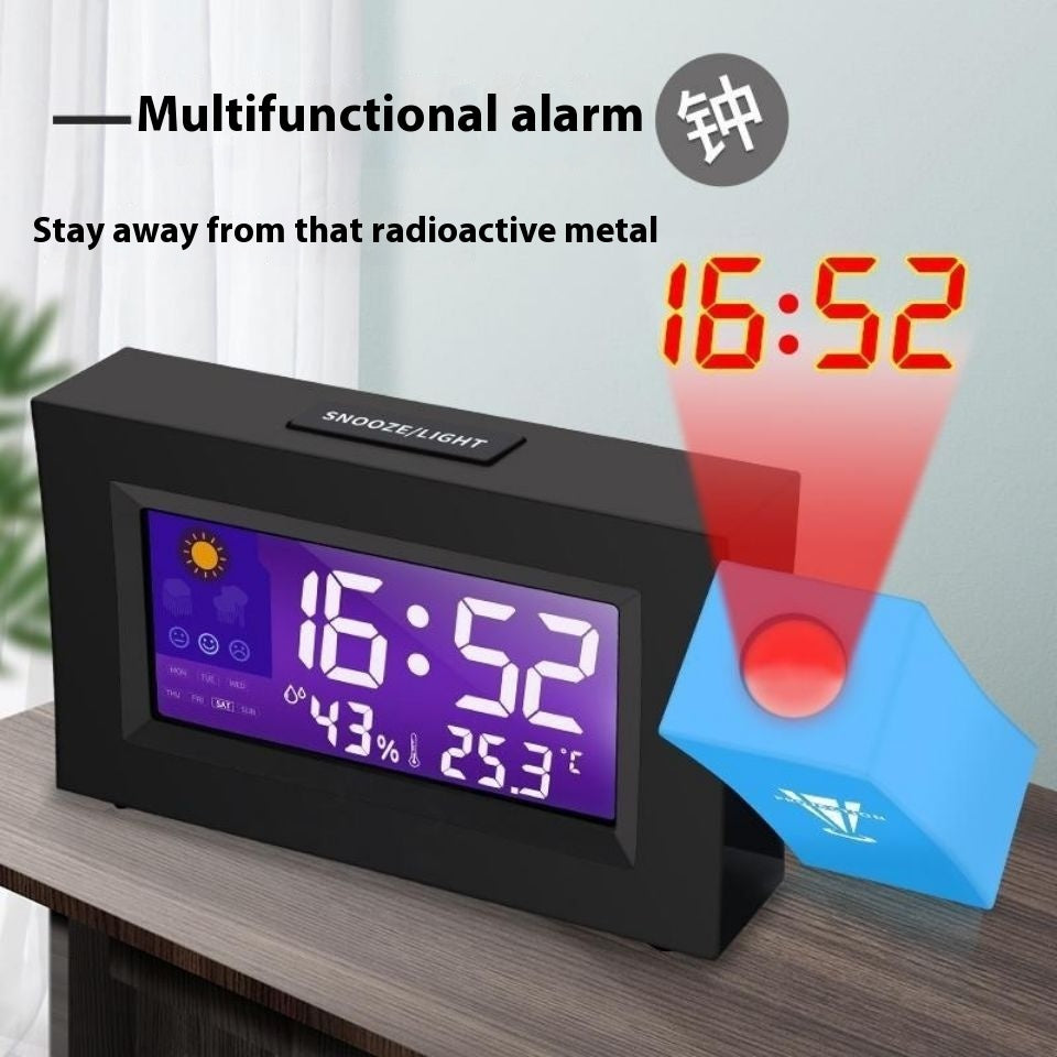 Écran de couleur électronique horloge météo station météo prévisions horloge