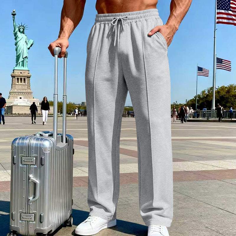 Pantalons en tricot casual pour hommes